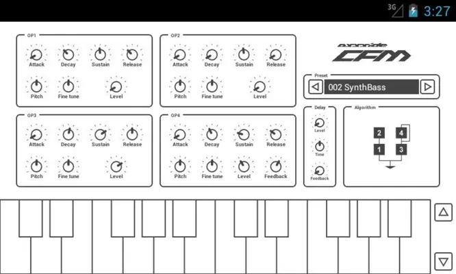 Common FM Synthesizer android App screenshot 0